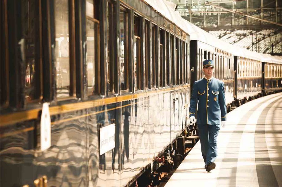 Conductor at Vienna train station